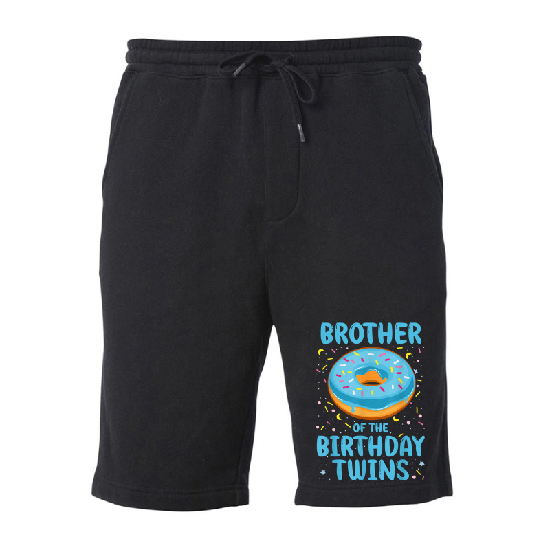 Brother Of The Birthday Twins T Shirt Fleece Short | Artistshot