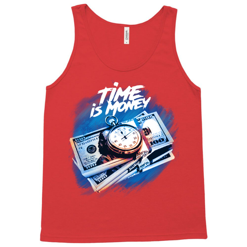 Time Is Money Tank Top by nathansaranng | Artistshot