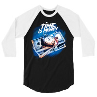 Time Is Money 3/4 Sleeve Shirt | Artistshot