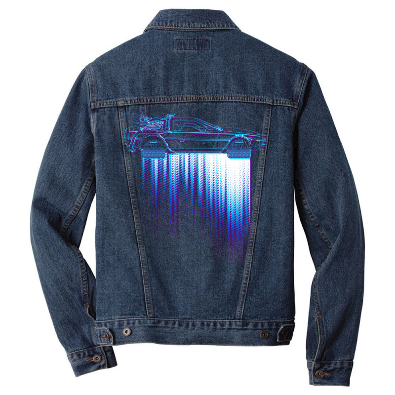 Time Machine 1 Men Denim Jacket by nathansaranng | Artistshot