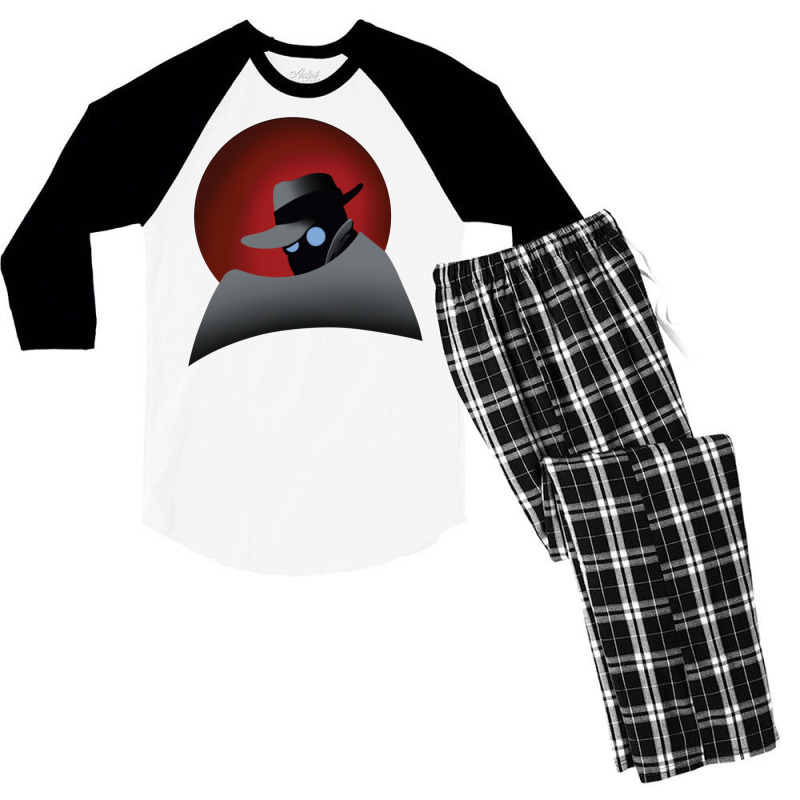 Beware The Gray Ghost!!! Men's 3/4 Sleeve Pajama Set by neekakhalodb | Artistshot