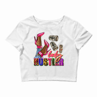 Lady Hustler Black Woman Crop Top | Artistshot