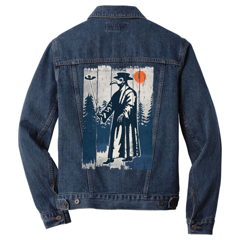 Black Plague Men Denim Jacket by neekakhalodb | Artistshot