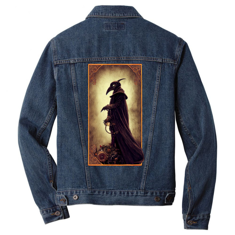 Black Plague 2 Men Denim Jacket by neekakhalodb | Artistshot