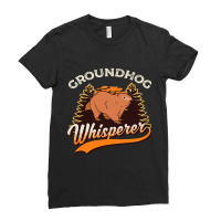 Groundhog Whisperer Marmot Whisperer 1 Ladies Fitted T-shirt | Artistshot