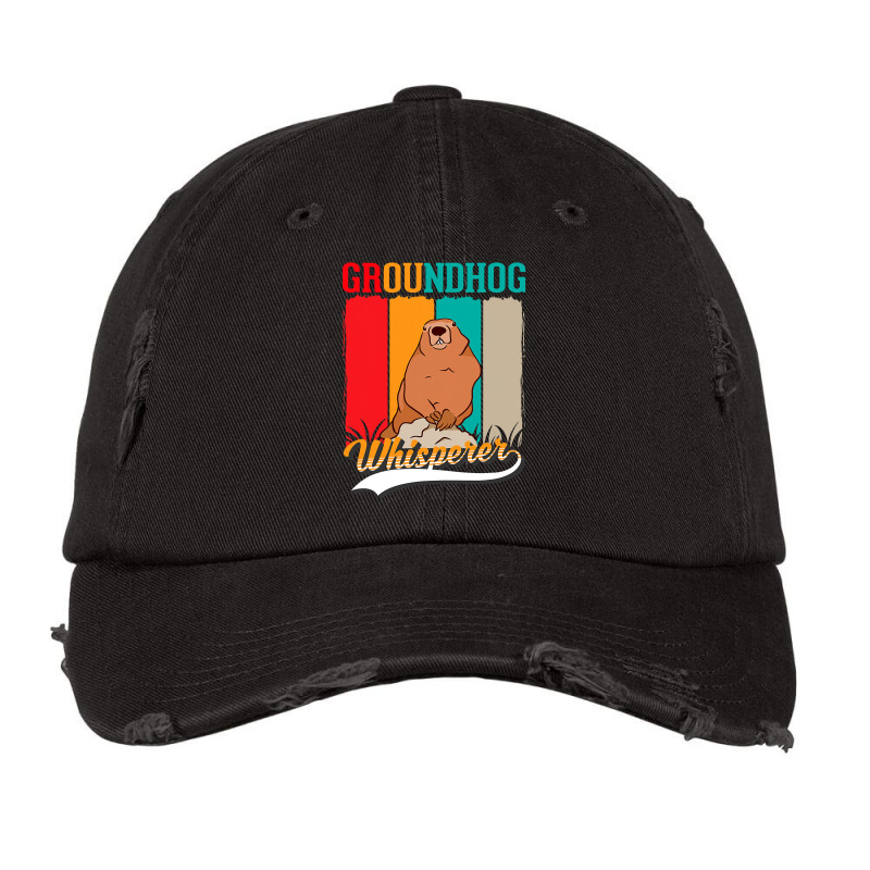 Groundhog Whisperer Marmot Whisperer 3 Vintage Cap by XAVIERESPREE | Artistshot