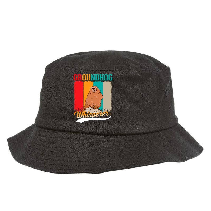 Groundhog Whisperer Marmot Whisperer 3 Bucket Hat by XAVIERESPREE | Artistshot