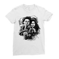 Rishi Kapoor And Madhuri Dixit 1 Ladies Fitted T-shirt | Artistshot