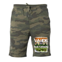 Vande Mataram Fleece Short | Artistshot