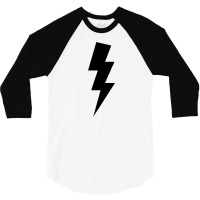 Lightning Bolt 3/4 Sleeve Shirt | Artistshot