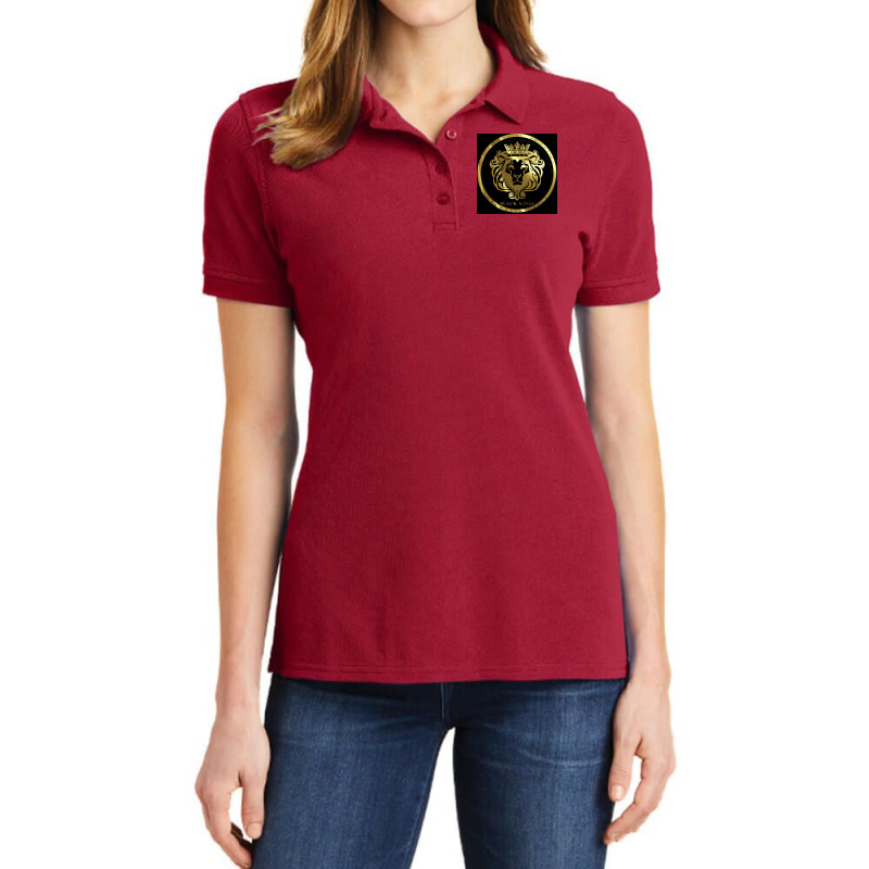 The Black King Ladies Polo Shirt by Prakash05 | Artistshot