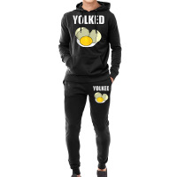 Yolked   Workout And Lifting Tank Top Hoodie & Jogger Set | Artistshot