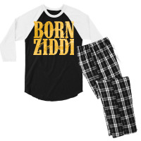 Born Ziddi Men's 3/4 Sleeve Pajama Set | Artistshot