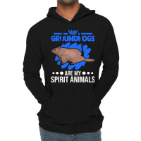 Groundhogs Are My Spirit Animals Marmot Lightweight Hoodie | Artistshot