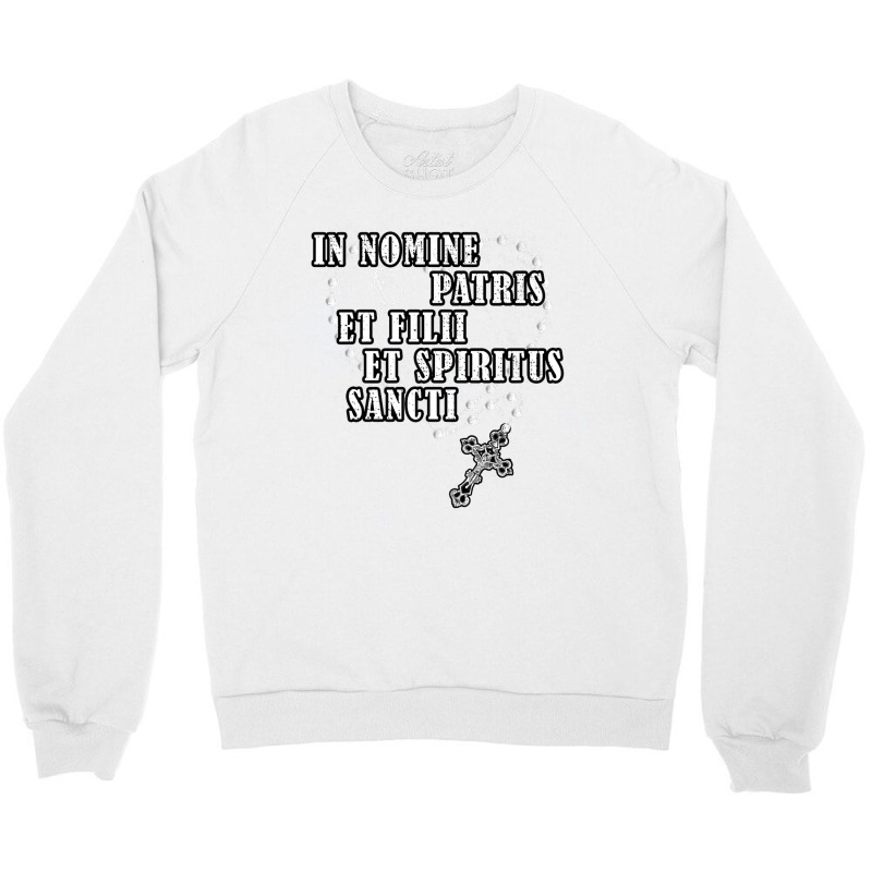 Latin Roman Catholic Rosary Religious Catholic Hol Crewneck Sweatshirt | Artistshot