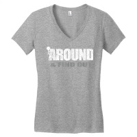 Fuck Around And Find Out T Shirt Women's V-neck T-shirt | Artistshot