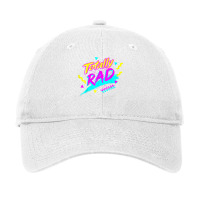 Totally Rad 80s Retro T Shirt Adjustable Cap | Artistshot