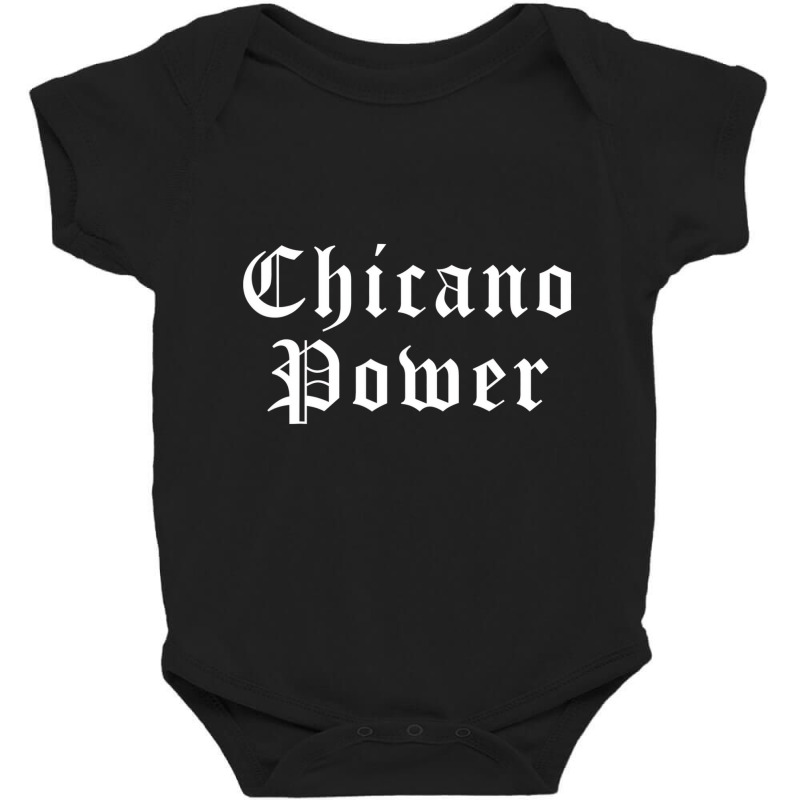 Chicano Power Old English Cholo T Shirt Baby Bodysuit by voutsro | Artistshot