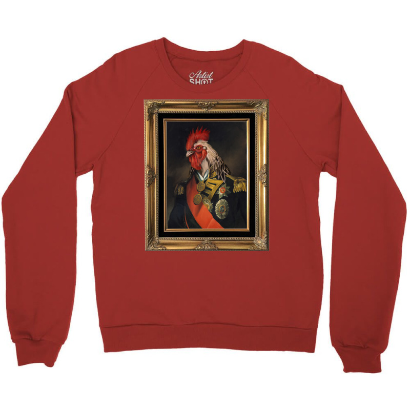 British Sussex Rooster Crewneck Sweatshirt by neekakhalodb | Artistshot