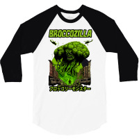 Broccozilla 3/4 Sleeve Shirt | Artistshot