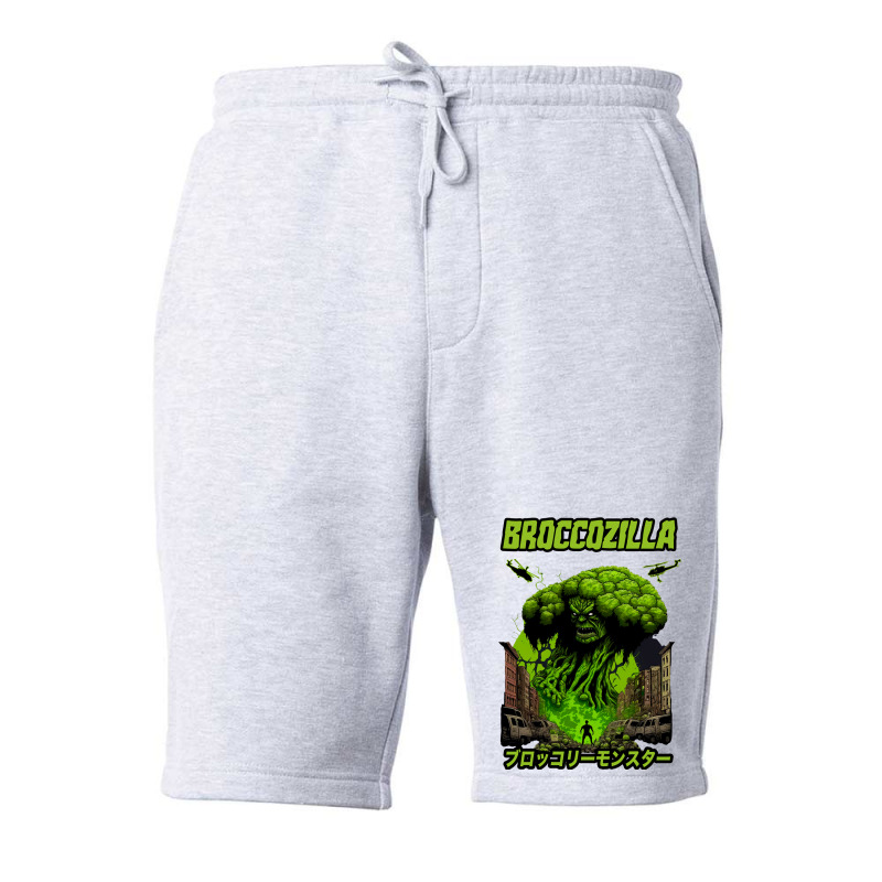 Broccozilla Fleece Short by neekakhalodb | Artistshot