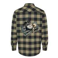 Time Is Money Flannel Shirt | Artistshot