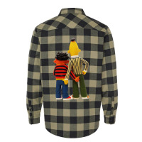 Real Love Bert And Ernie Flannel Shirt | Artistshot