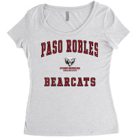 Paso Robles High School Bearcats T Shirt C1 Women's Triblend Scoop T-shirt | Artistshot