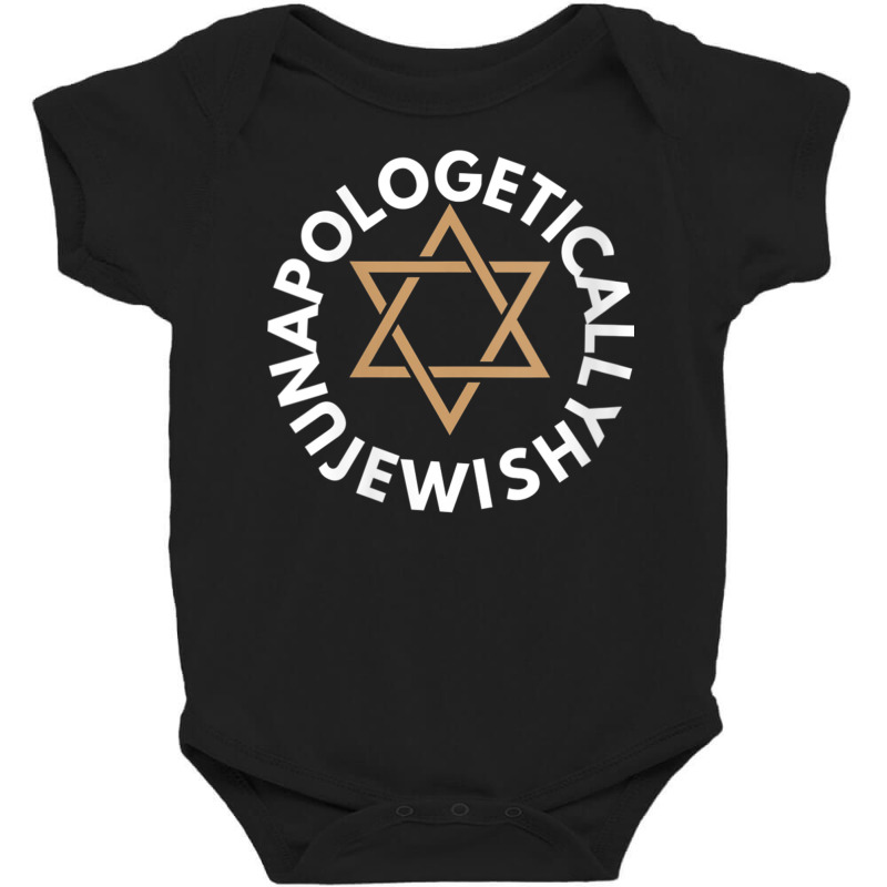 Womens Jewish Pride, Jewish Culture, Unapologetica Baby Bodysuit | Artistshot