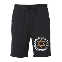 Womens Jewish Pride, Jewish Culture, Unapologetica Fleece Short | Artistshot