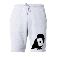 Magic Owl And Letter Silhouette 40 Fleece Short | Artistshot