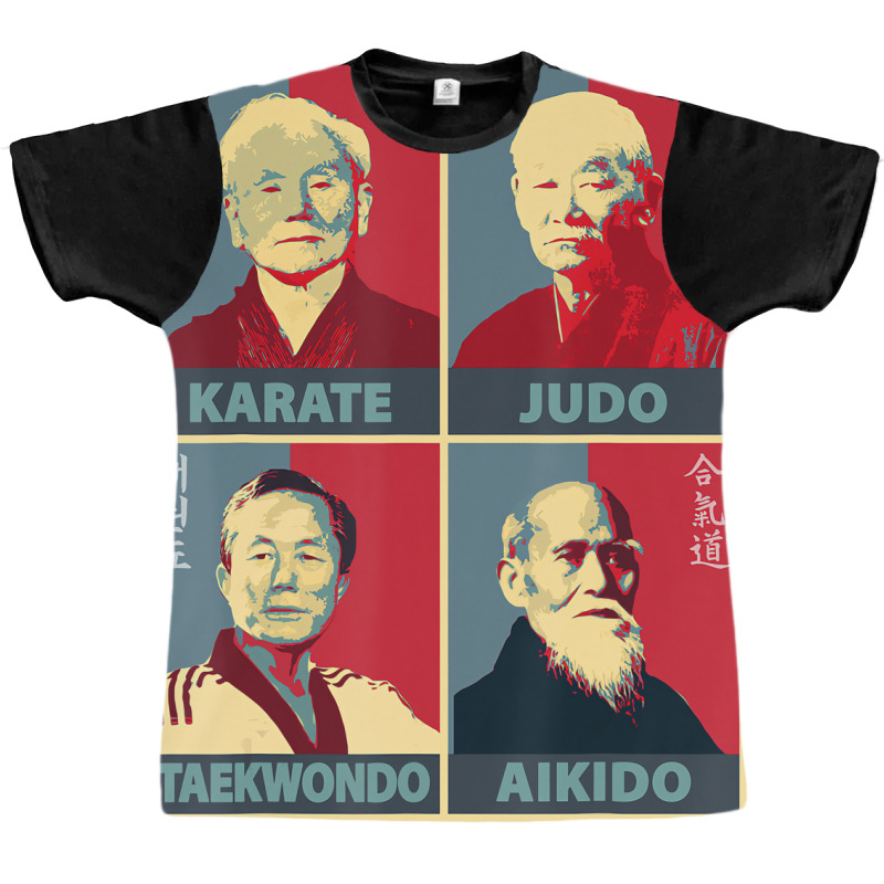 Karate, Judo, Aikido, Taekwondo Founders T Shirt Graphic T-shirt | Artistshot