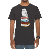 Magic Owl On Books 23 Vintage T-shirt | Artistshot