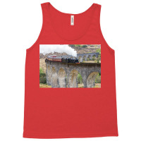 Jacobite Steam Train Over The Glenfinnan Viaduct Tank Top | Artistshot