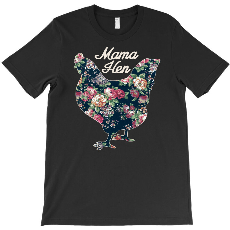 Mama Hen Floral Chicken Countrycore Aesthetics Cute Flowers Print For T-shirt | Artistshot