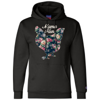 Mama Hen Floral Chicken Countrycore Aesthetics Cute Flowers Print For Champion Hoodie | Artistshot