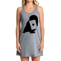 Magic Owl And Letter Silhouette 35 Tank Dress | Artistshot