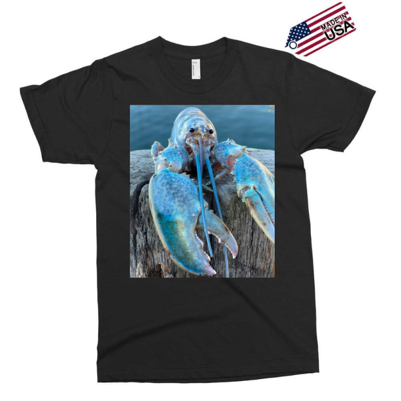 Funny Jumpscare Lobster Meme Blue Crustacean T Shi Exclusive T-shirt | Artistshot