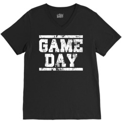 sports fan gift   game day t shirt V-Neck Tee | Artistshot