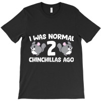 Chinchilla Pet Owner I Was Normal 2 Chinchillas Ag T-shirt | Artistshot