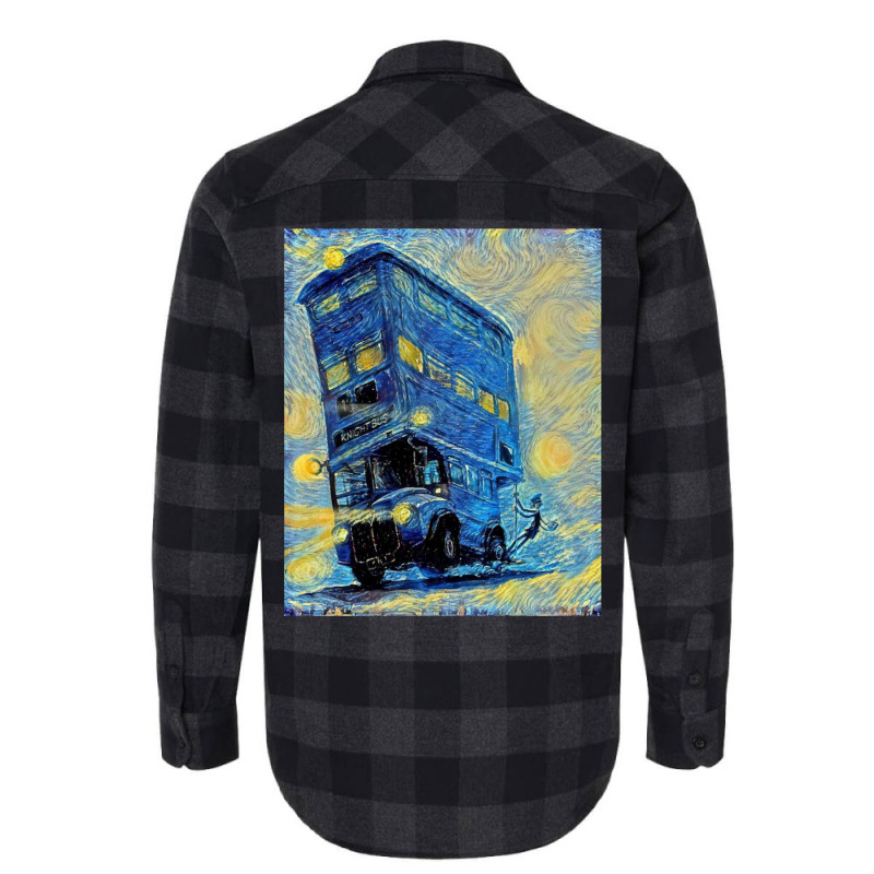 Magic Transport Knight Bus  10 Flannel Shirt by heathybatevam | Artistshot