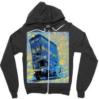 Magic Transport Knight Bus  10 Zipper Hoodie | Artistshot