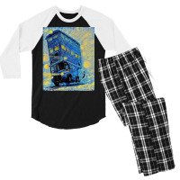 Magic Transport Knight Bus  10 Men's 3/4 Sleeve Pajama Set | Artistshot