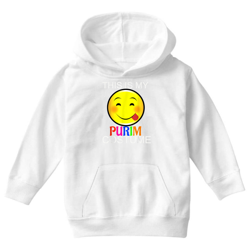 This Is My Purim Costume Jewish Funny T Shirt Youth Hoodie | Artistshot