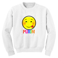 This Is My Purim Costume Jewish Funny T Shirt Youth Sweatshirt | Artistshot