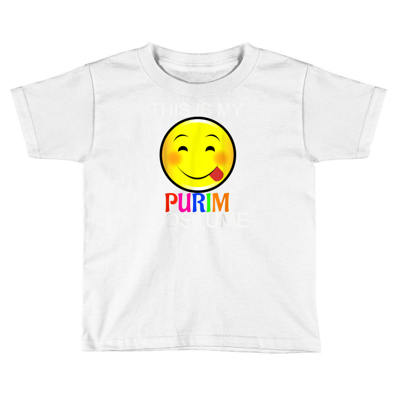 This Is My Purim Costume Jewish Funny T Shirt Toddler T-shirt | Artistshot