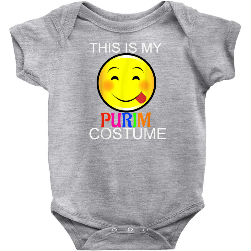 This Is My Purim Costume Jewish Funny T Shirt Baby Bodysuit | Artistshot