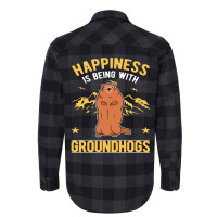 Happiness Is Being With Groundhogs Marmot 69 Flannel Shirt | Artistshot