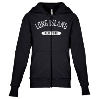 Womens Long Island Shirt Classic Style Long Island Youth Zipper Hoodie | Artistshot