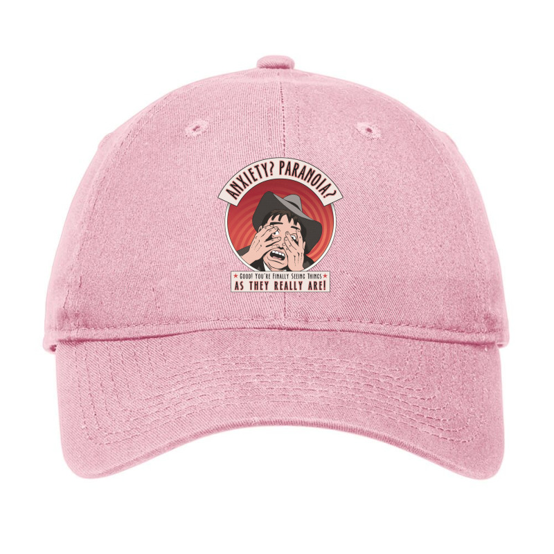 Anxiety Paranoia Adjustable Cap by uilsonneguels | Artistshot